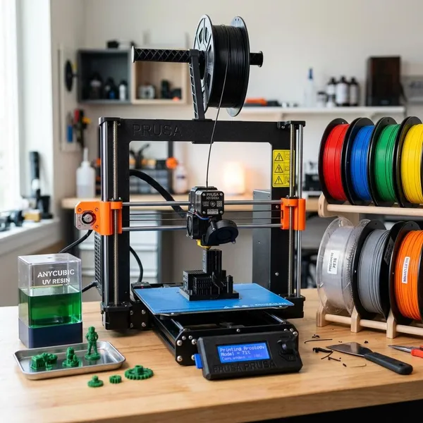 Welke 3D printer het best past bij kunst