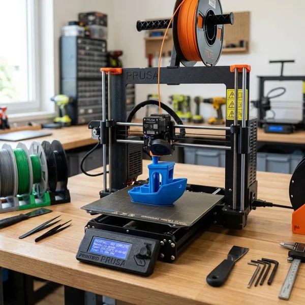 Wat een 3D printer Benchy laat zien