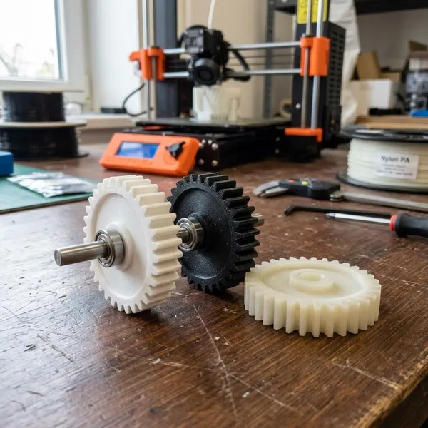 Welke tandwielen kun je met een 3D printer maken?