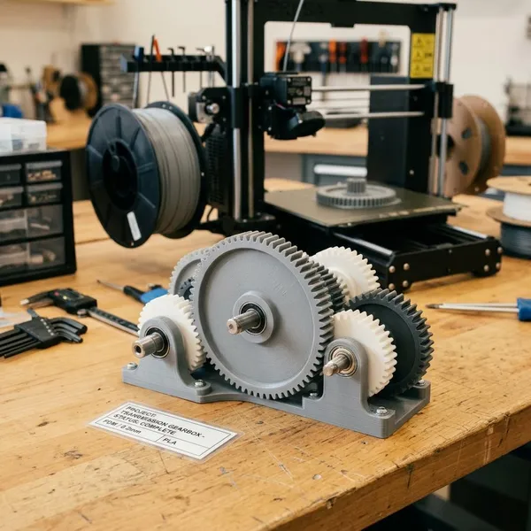 Wanneer zijn 3D geprinte tandwielen wel of niet geschikt?