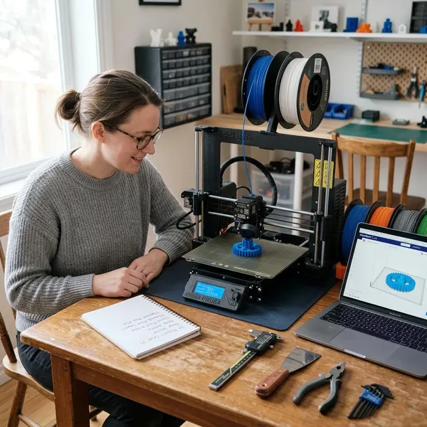 3d printer gebruiken