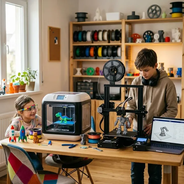 Waar een goede 3D printer voor kinderen aan moet voldoen