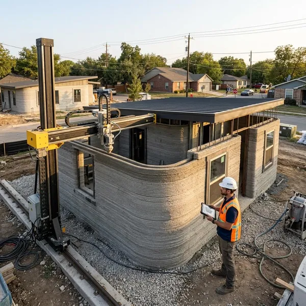 Wat een 3D geprint huis kost en hoe lang het duurt