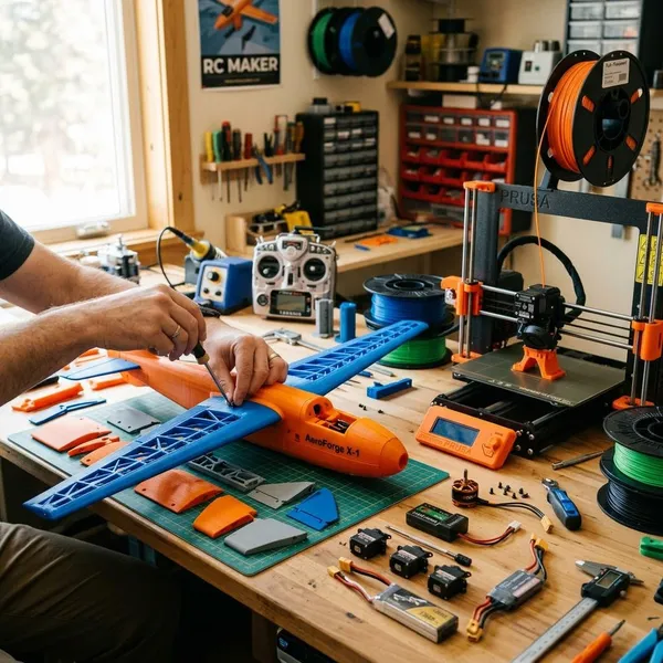 3d printer rc planes