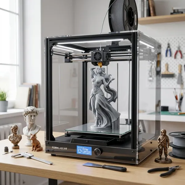 Waar een goede 3D printer voor beelden aan moet voldoen