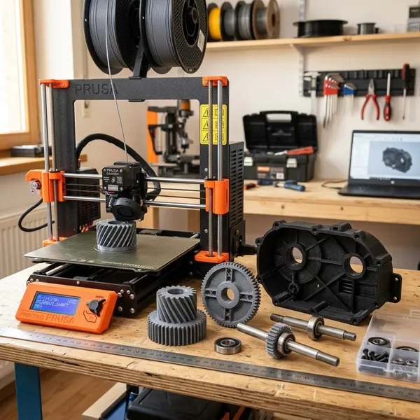 Waar een 3D Geprinte Gearbox Aan Moet Voldoen