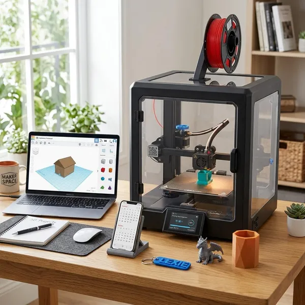 Waar een goede 3D-printer voor beginners aan moet voldoen