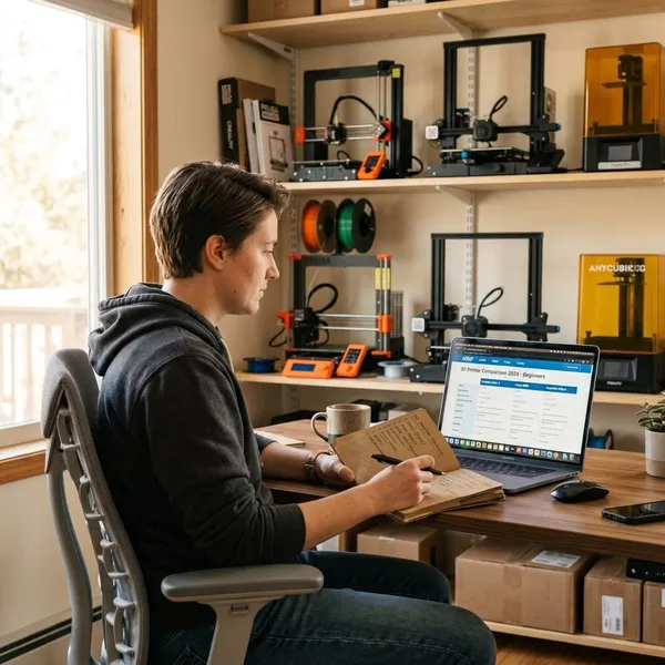 Beste 3D-printers voor beginners per type gebruiker