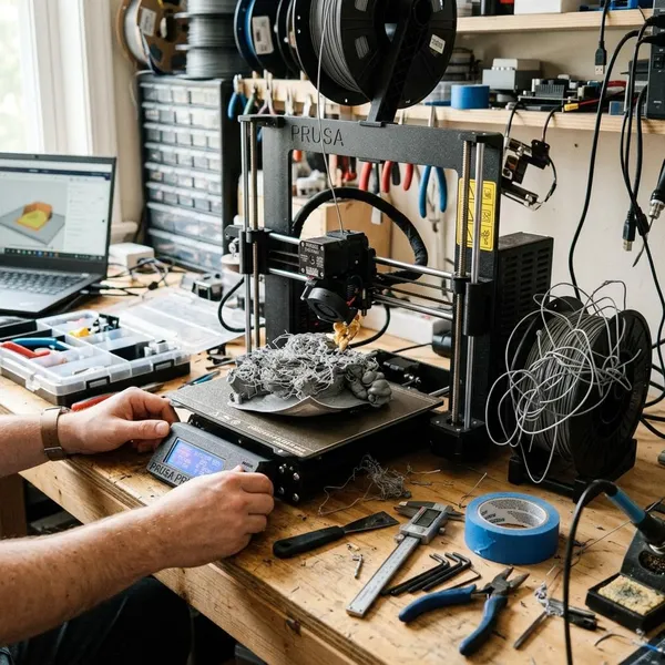 Oorzaken van problemen bij 3D printers