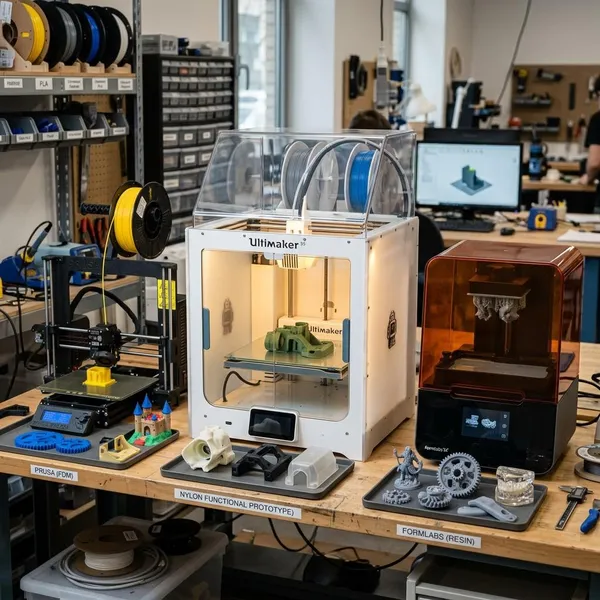 soorten 3d printers