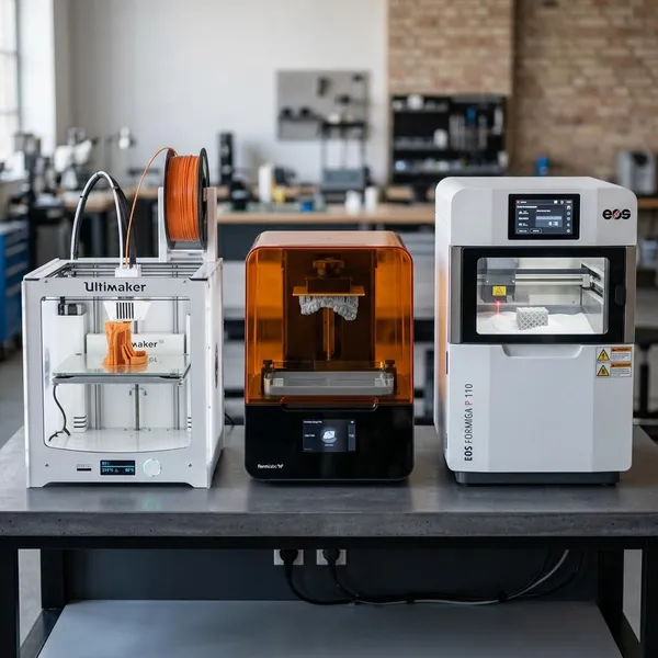 Welke soorten 3D printers het meest voorkomen